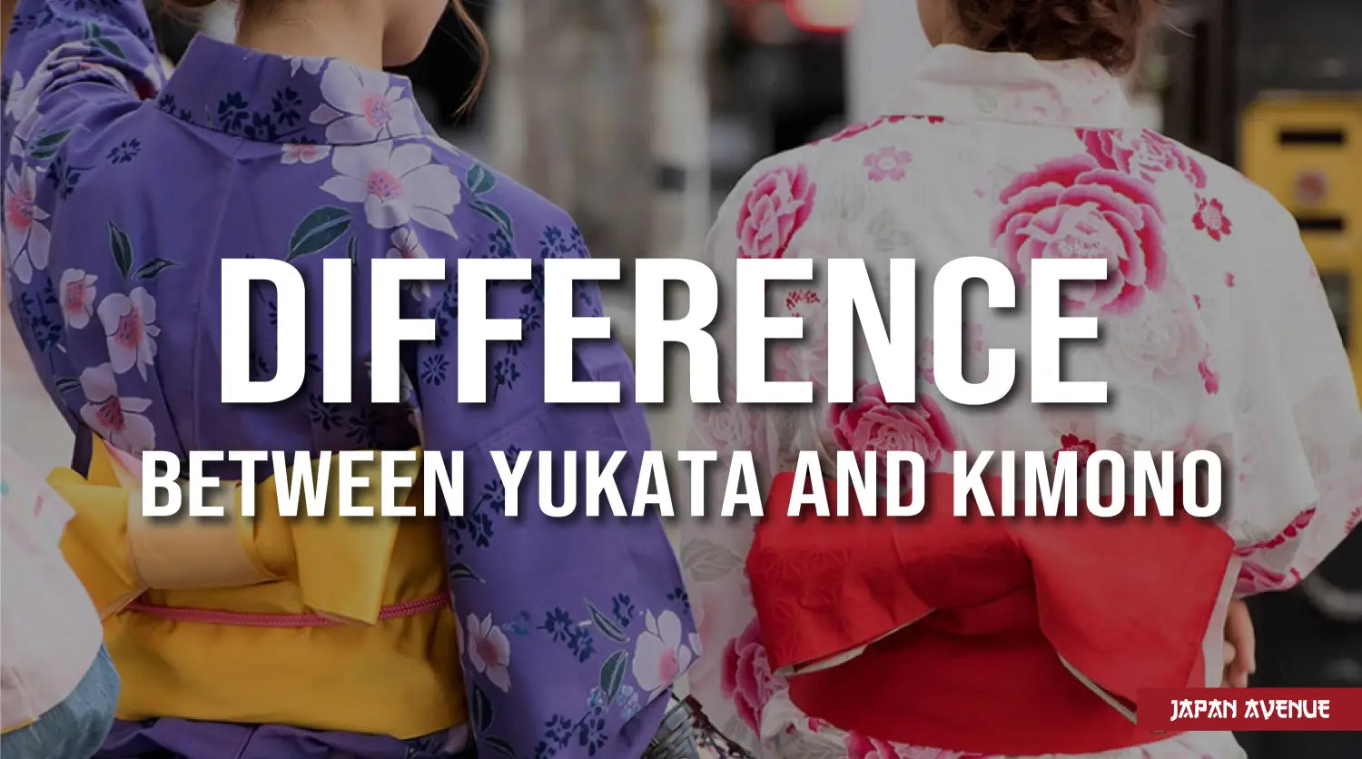 Yukata vs Kimono Difference