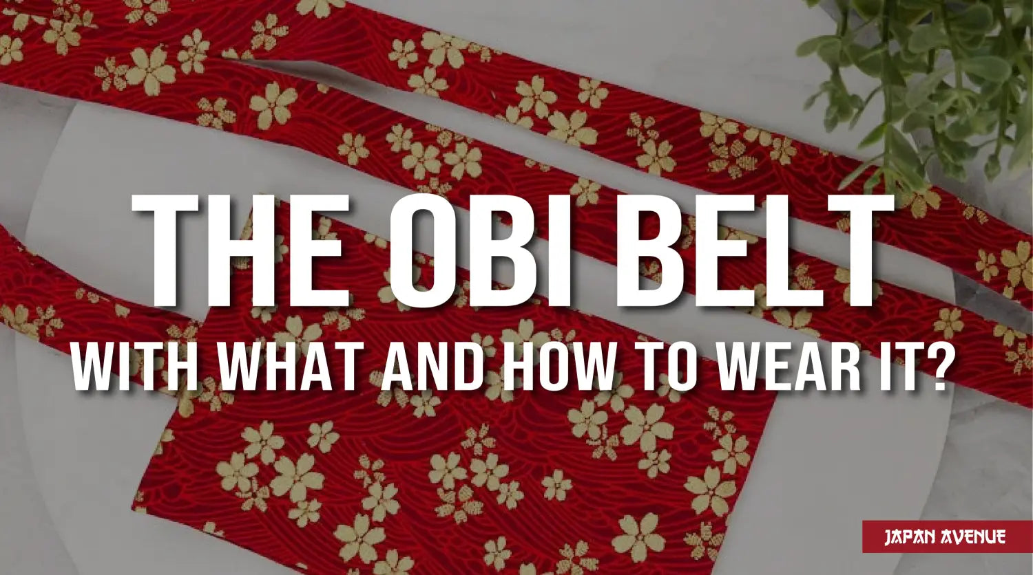 what to wear an obi belt with