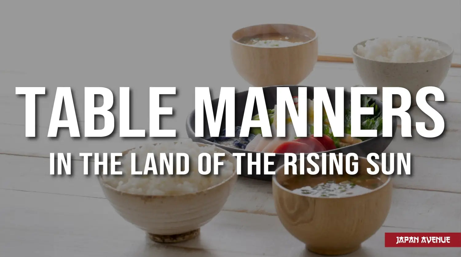 Japanese Table Manners
