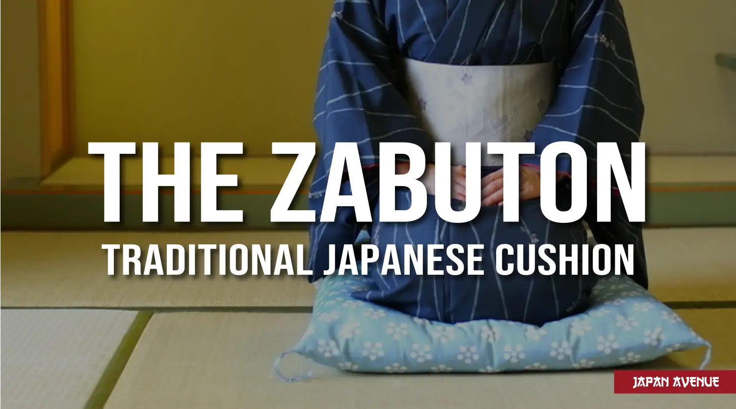 Square Seat Cushions, Extra Thick Chair Cushions, Japanese Style