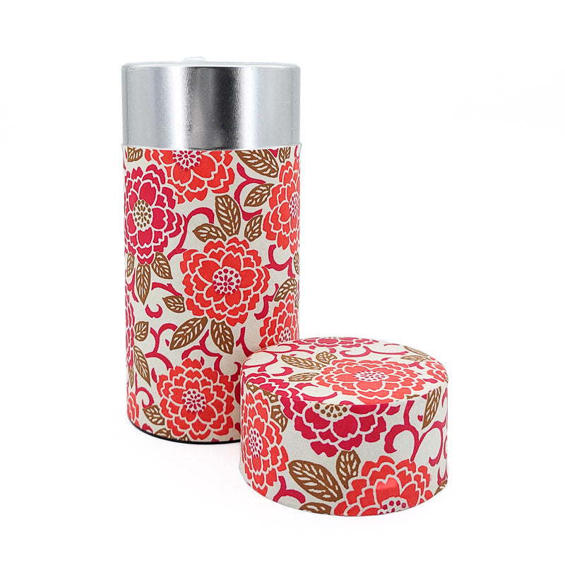 Washi Paper Tea Box - Orange