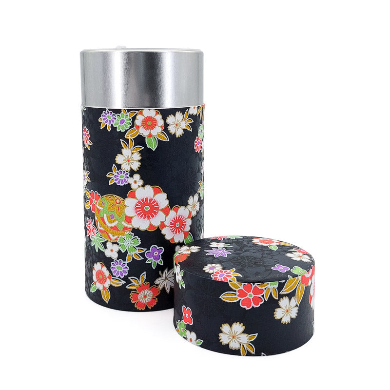 Washi Paper Tea Box - Black