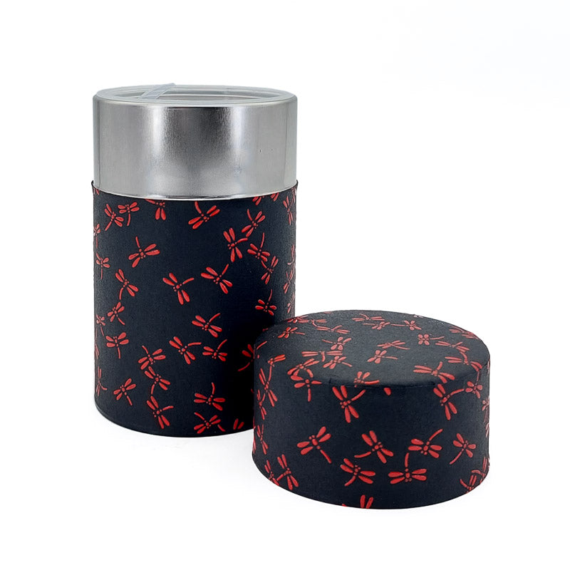 Bulk Tea Tin - Black Dragonfly