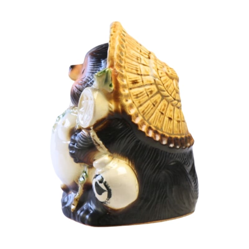 Japanese Tanuki statuette 19 cm