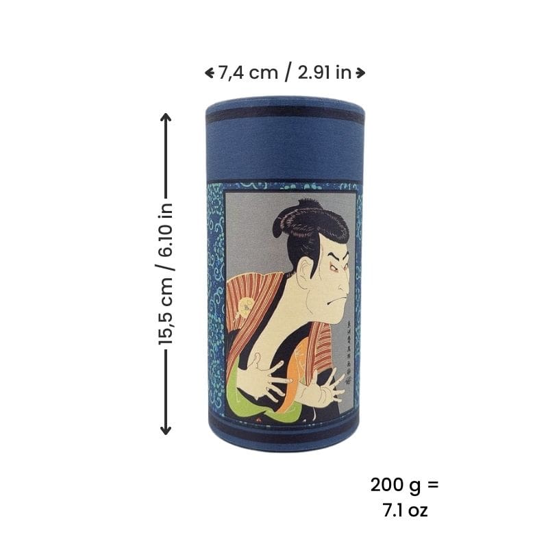 Japanese Tea Container - Ukiyo-e