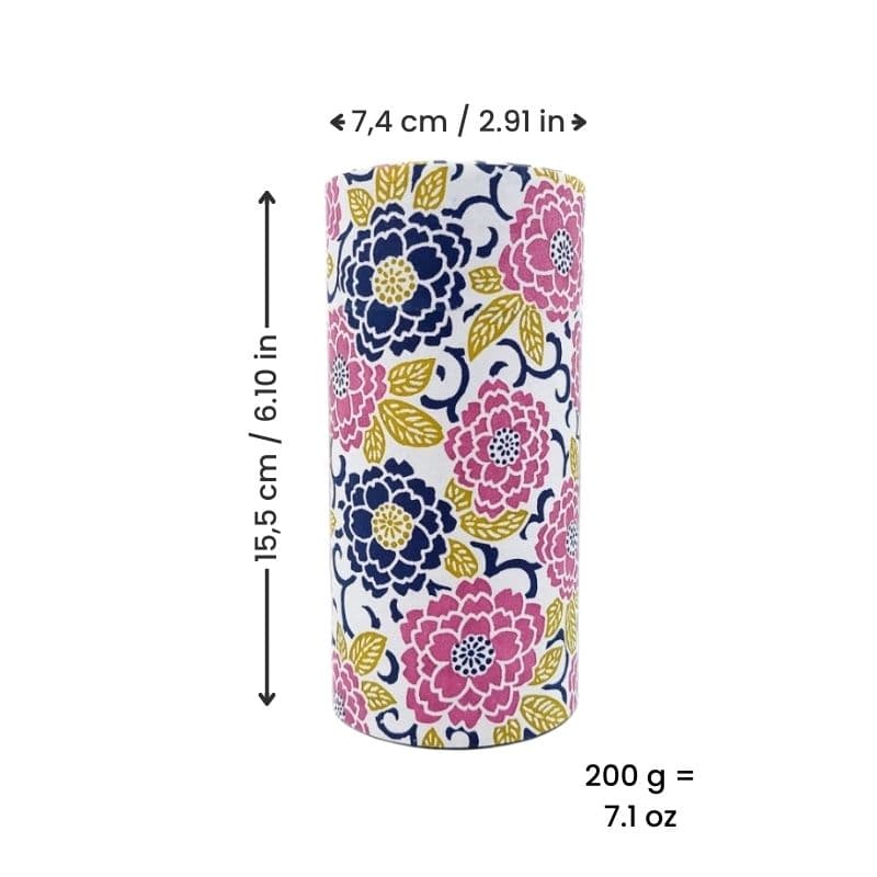 Washi Paper Tea Box - Purple