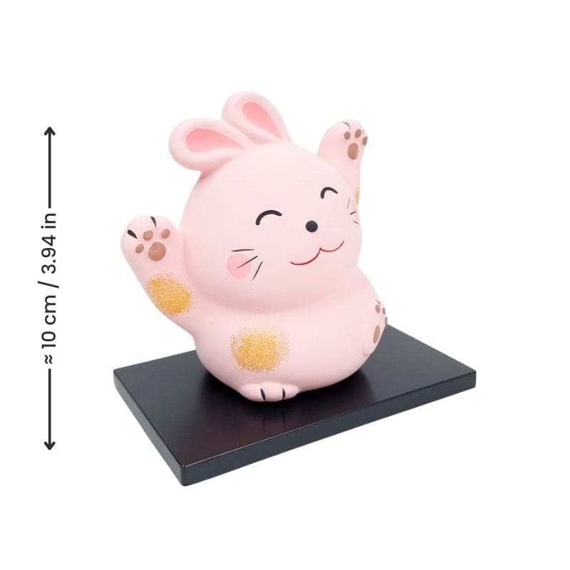 Japanese Rabbit Figurine - Positive Vibes