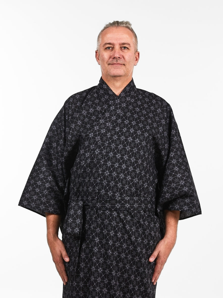 Yukata for Men - Hishigata