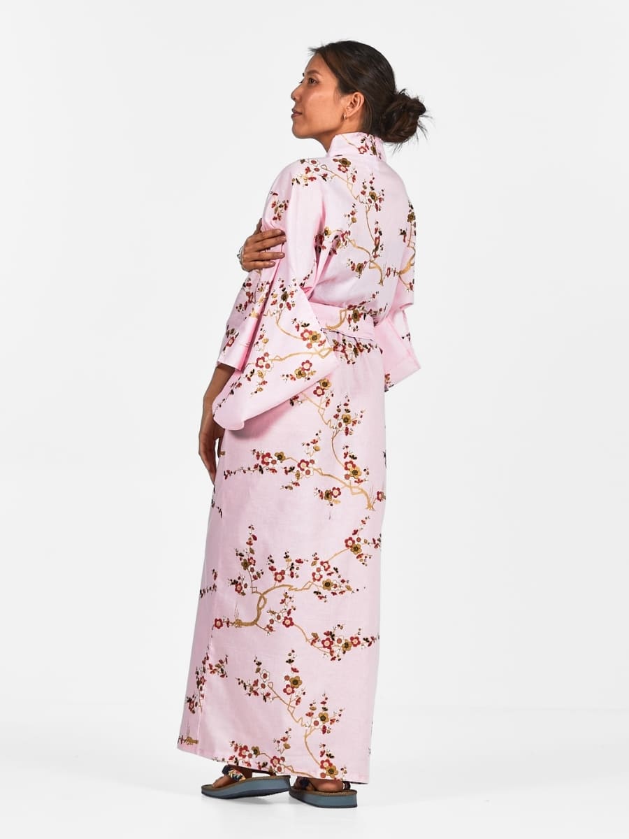 Women's Yukata Kimono - Ōgonbai