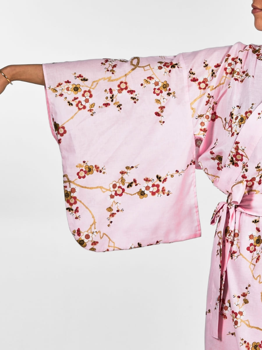 Women's Yukata Kimono - Ōgonbai