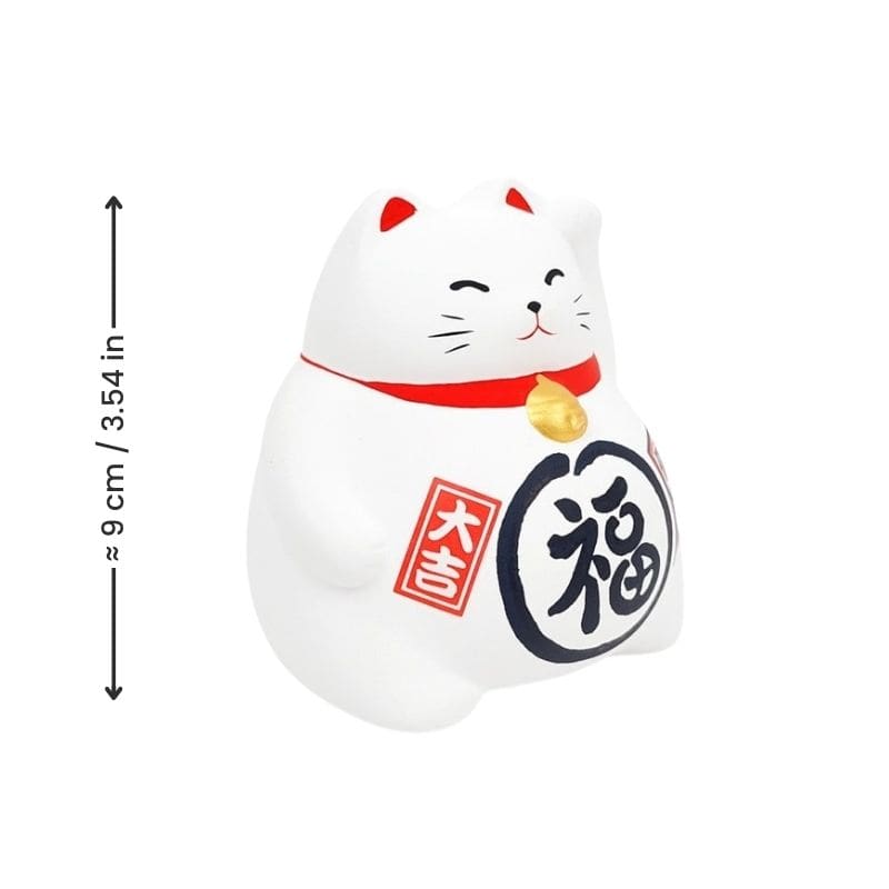 Maneki Neko Marufuku White