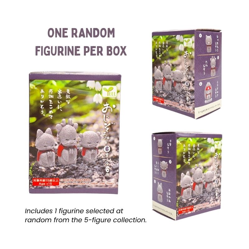 Gachapon Toy – Kawaii Jizō Statue