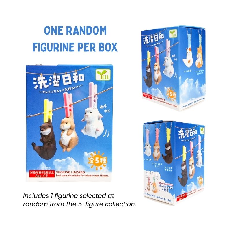 Japanese Gachapon Toy – Animal Clothespin