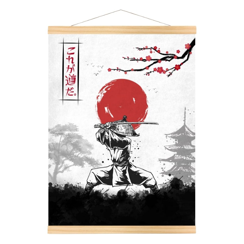 Japanese Bushido Code Poster - A3