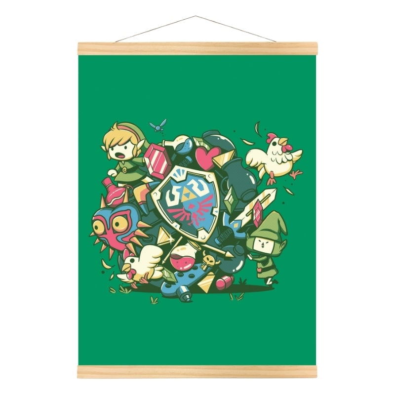 Japanese Legendary Epic poster - A3