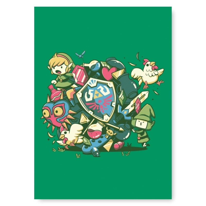 Japanese Legendary Epic poster - A3