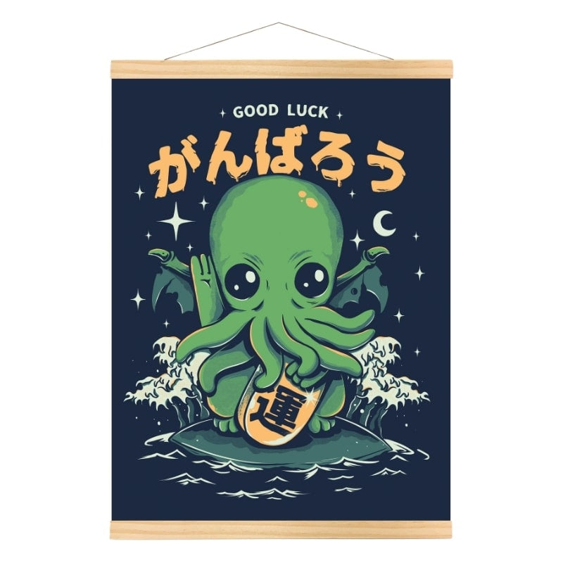 Good Luck Japanese poster - A3