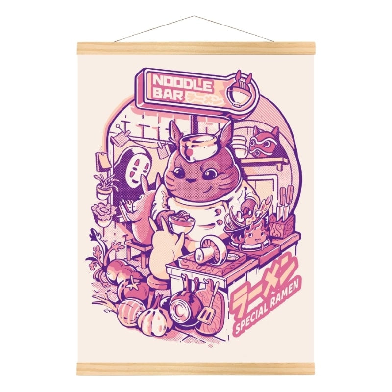 Japanese Noodle Bar Poster - A3