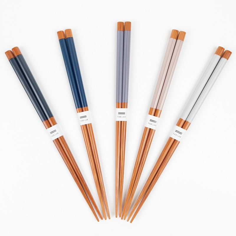 Blue Bamboo Japanese Chopsticks