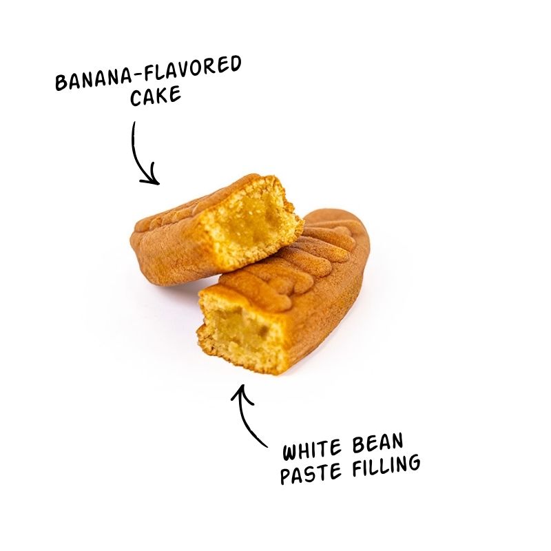 Banana Cake – White Bean Paste Filling