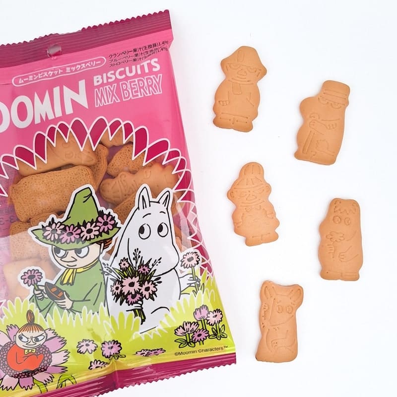 Biscuits Moomin Fruits Rouges