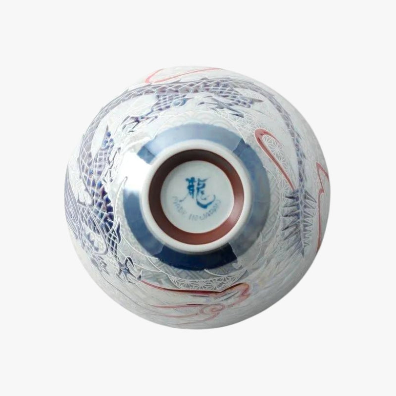 Dragon Japanese Ceramic Bowl
