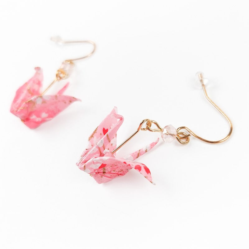Pinku Origami Earrings