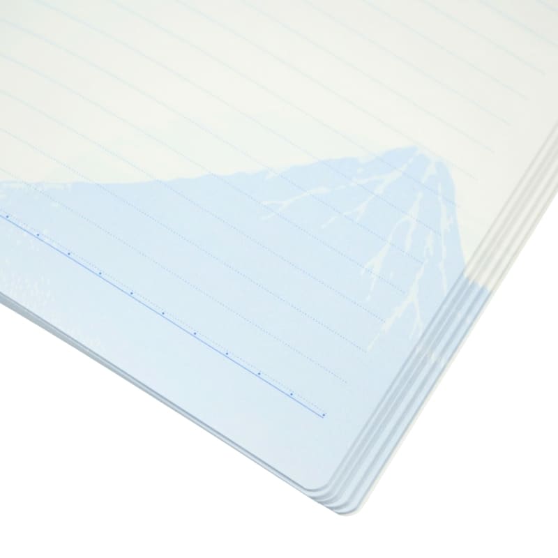 Japanese notebook Mount Fuji Red