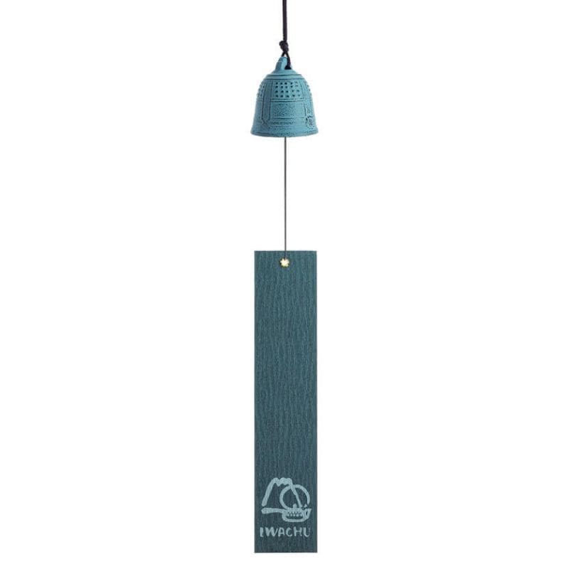 Cast Iron Wind Chime - Iwachu Light Blue - 2.2