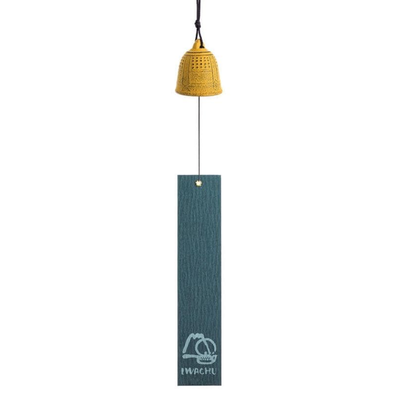 Cast Iron Wind Chime - Iwachu Yellow - 2.2
