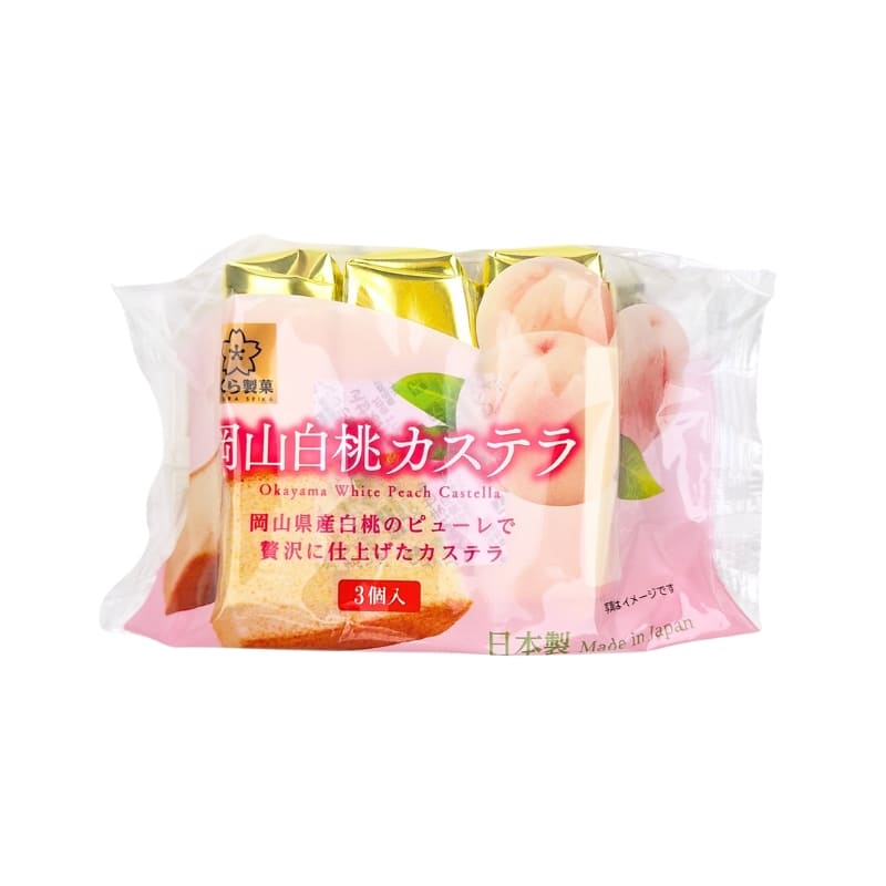 Castella Cake - Okayama White Peach