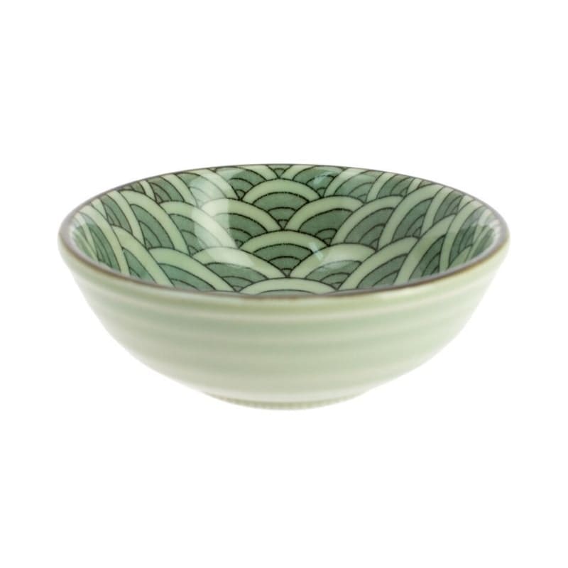 Ceramic Incense Holder - Wave Seigaiha