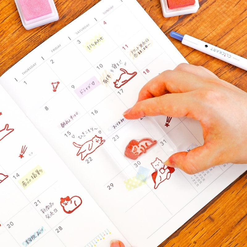 Clear Stamps - Japanese Cat