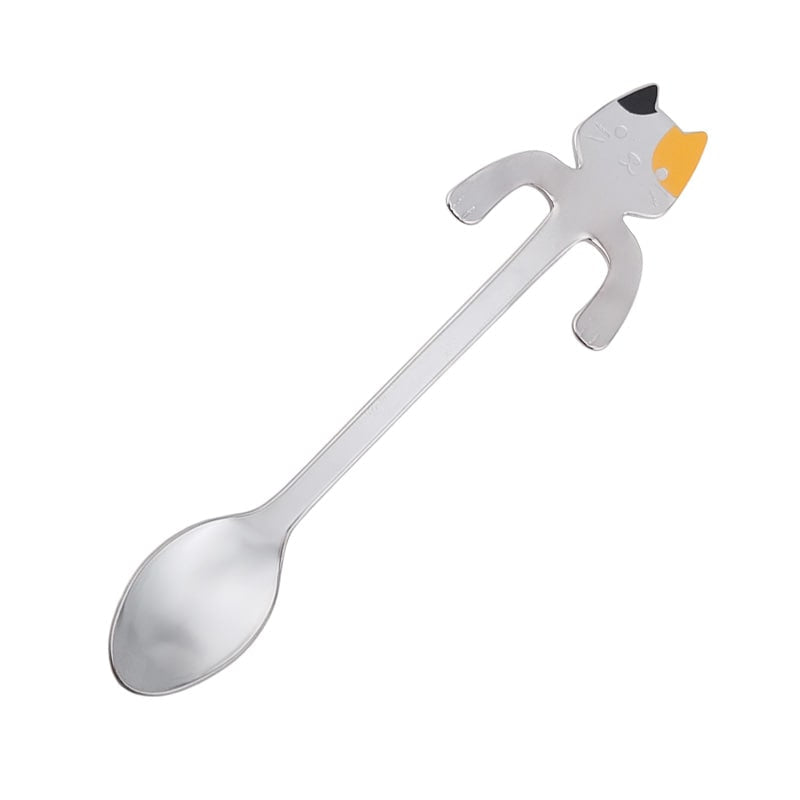 Japanese Tea Spoon Neko Cat