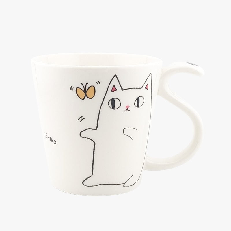 Cute Cat Mug - Neko Shiro