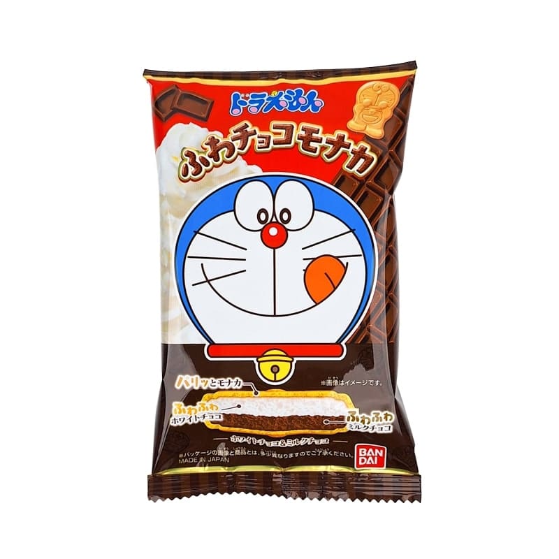 Doraemon Chocolate Monaka Wafer