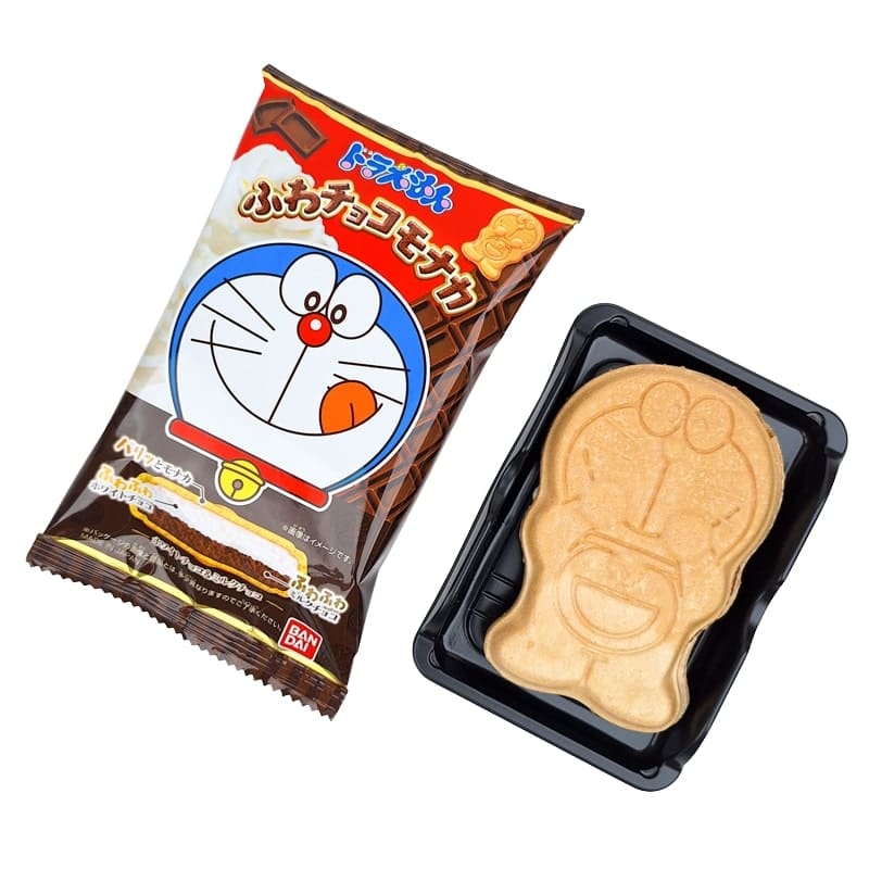 Doraemon Chocolate Monaka Wafer