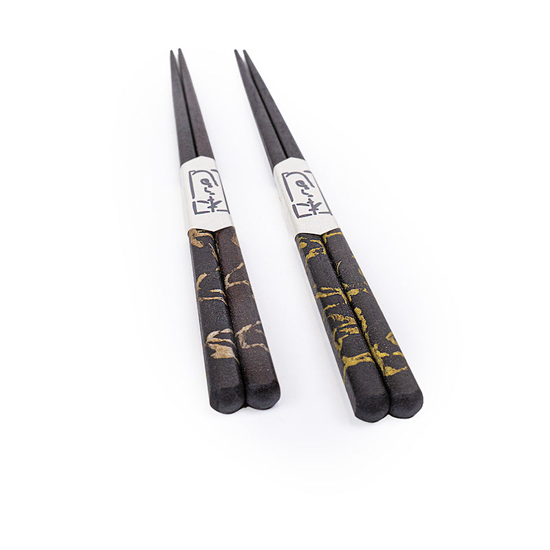 Ebony Wood Chopsticks - Lacquered