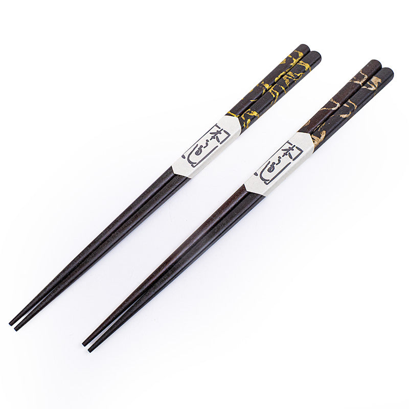 Ebony Wood Chopsticks - Lacquered