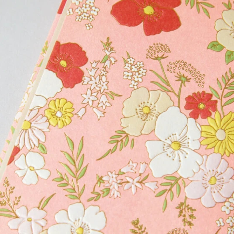 Japanese Shugi-bukuro Pink Flowered Envelope