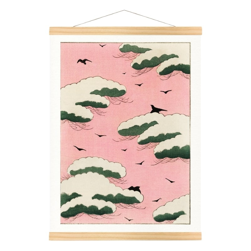 Watanabe Seitei Japanese Print - Sky - A3