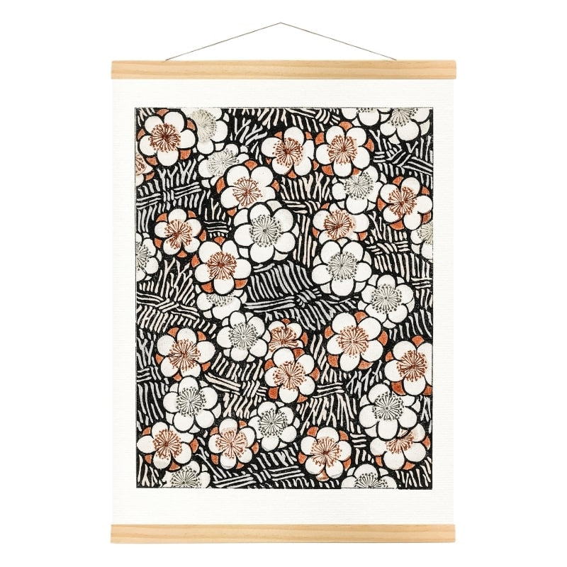 Watanabe Seitei Japanese Print - Flowers - A3