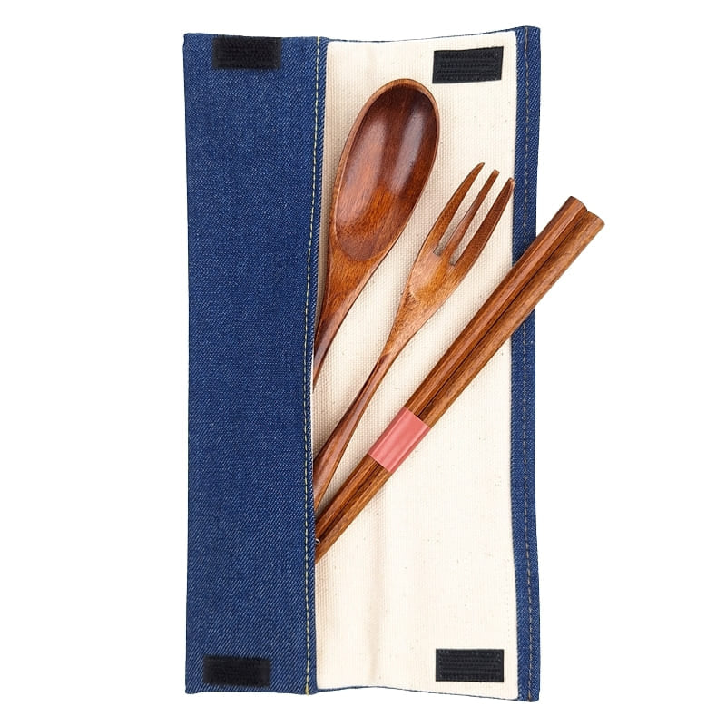 Étui à Baguettes Japonaises Denim