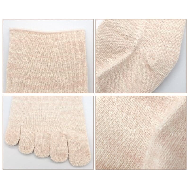 Five-Toe Socks - Natural Fiber