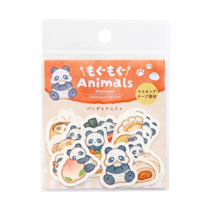 Flake Stickers – Kawaii Panda