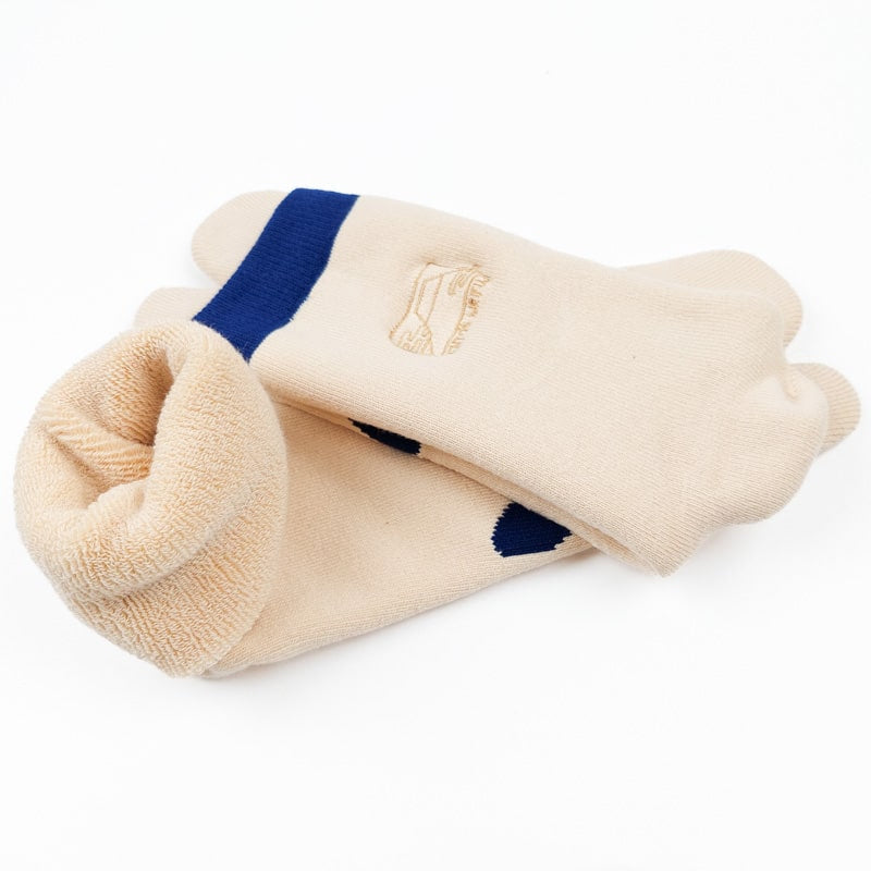 Flip Flop Socks - Beige EU 37-42
