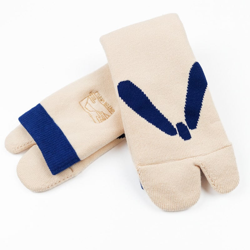 Flip Flop Socks - Beige EU 37-42