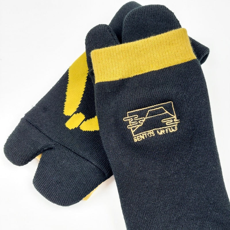 Flip Flop Socks - Black EU 37-42