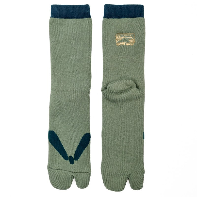 Flip Flop Toe Socks - Green EU 37-42