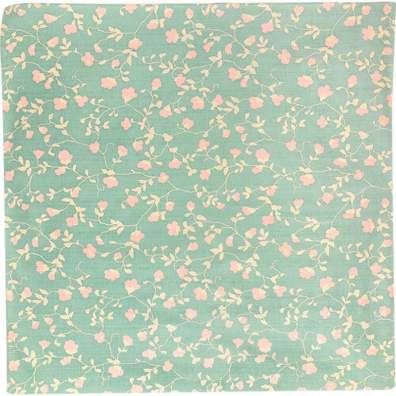 Flowered Japanese Furoshiki - 35.4x35.4